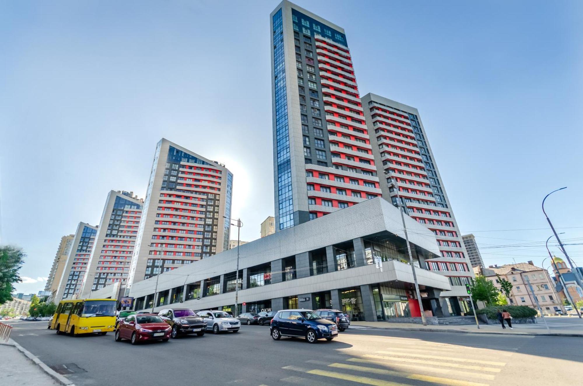 Petrovdom 199A-199B In Smart Apartments Rc Kvartet Near Central Railway Station Kiev Exterior foto